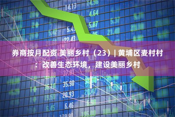 券商按月配资 美丽乡村（23）| 黄埔区麦村村：改善生态环境，建设美丽乡村